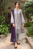 Jazmin Unstitched 3-Piece Lawn Suit-(ZA-5229)