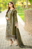 Qalamkar Luxury Lawn 3-Piece Suit – ZA 6116