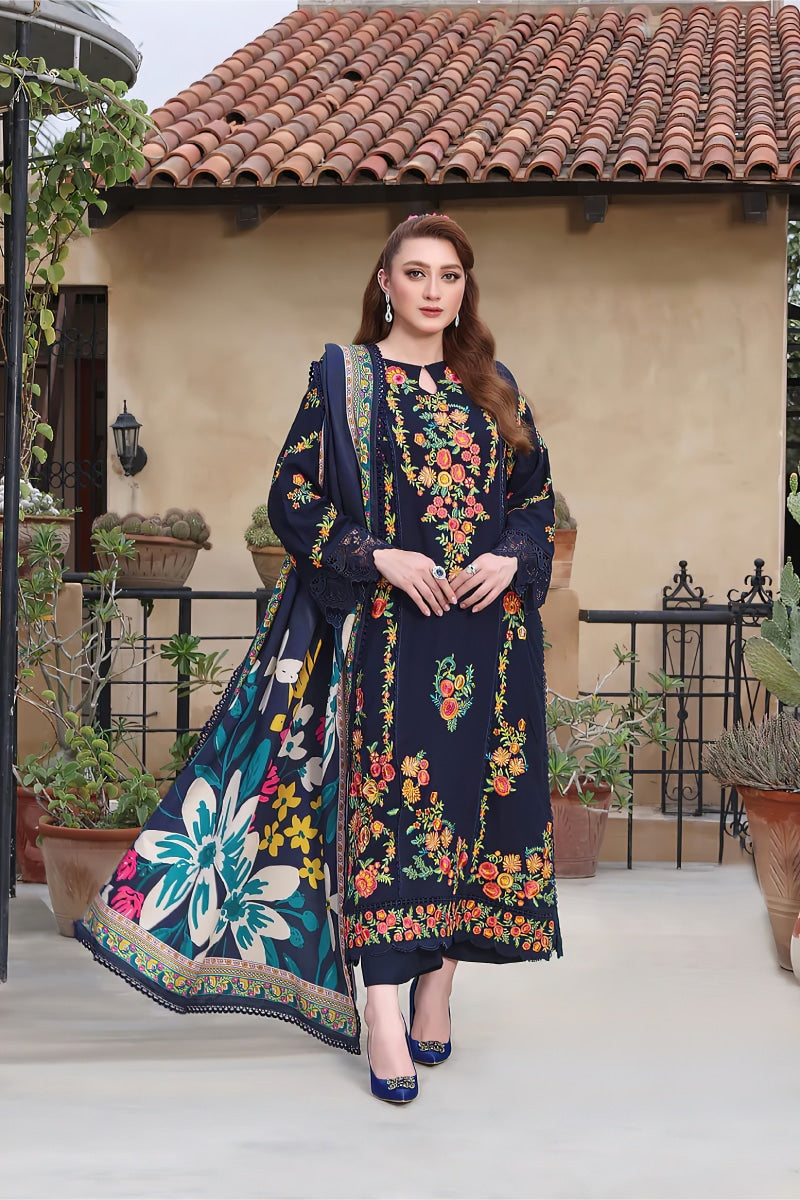 Aneela’s Unstitched 3-Piece (ZA-6105)