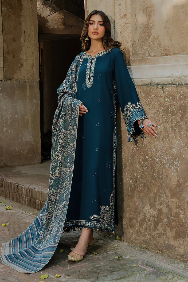 🌸 Izel Lawn 3-Piece Embroidered Suit | ZA-813