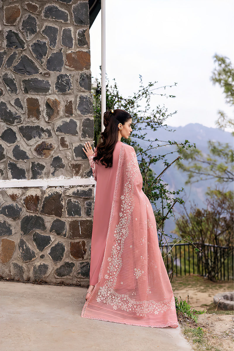 Qalamkar Unstitched Lawn Suit – ZA 6103