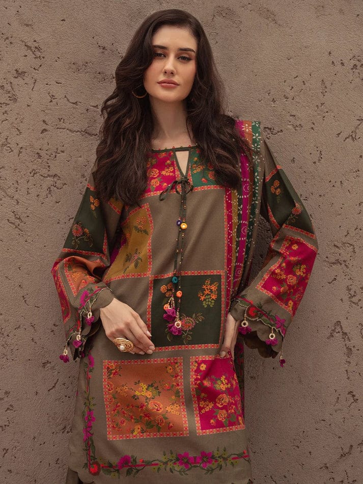Charizma Printed 3 piece