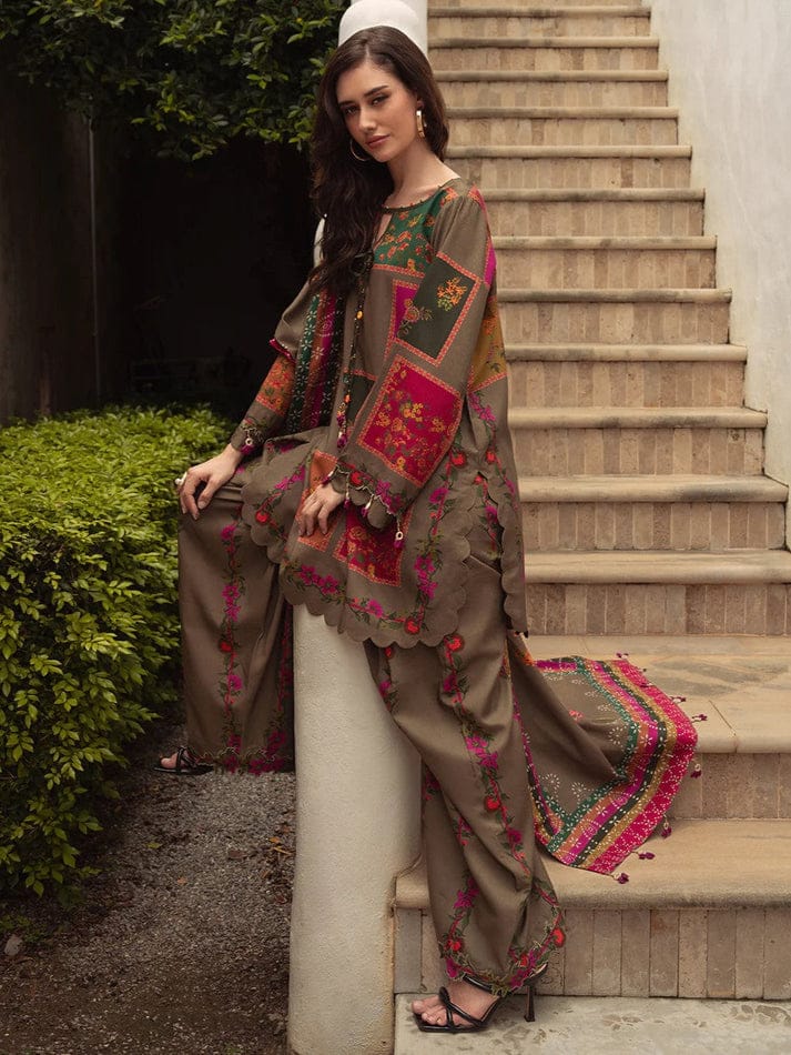 Charizma Printed 3 piece