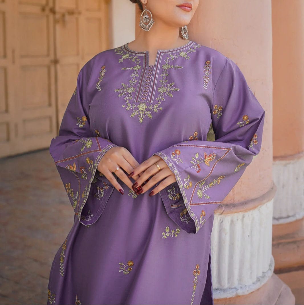 UG Unstitched 2 Piece Emb LAWN