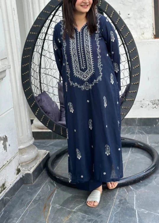 UMZAY Unstiched EMD 2 Piece Lawn
