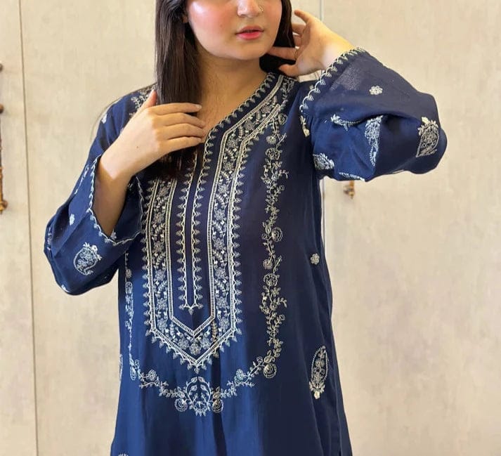 UMZAY Unstiched EMD 2 Piece Lawn