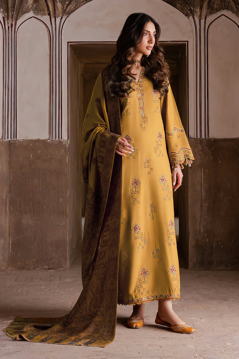 IZEL Unstitched Summer Lawn Suit – 3 Piece (ZA-6104)